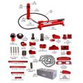 10 Ton Hydraulic Port-A-Power Starter Kit